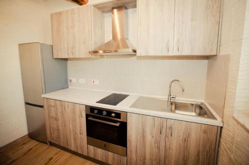 Kuchyň nebo kuchyňský kout v ubytování Soleil B&B Gozo