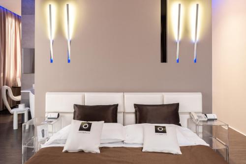 Posezení v ubytování Le Camp Suite & Spa