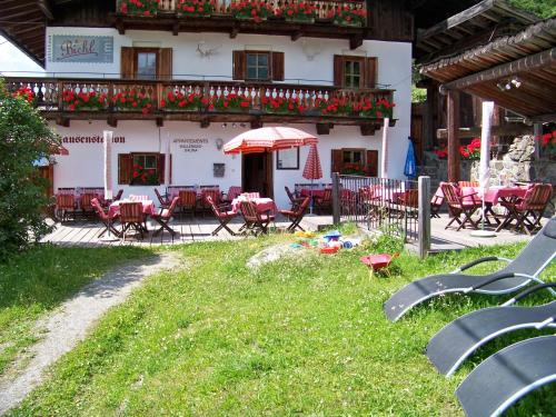 Zahrada ubytování Gästehaus Bichl