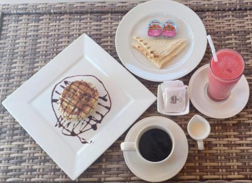 Mad på pensionatet eller i nærheden