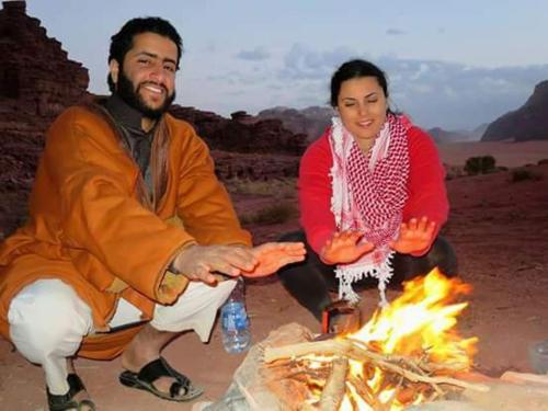 Ospiti di Bedouin Tours Camp