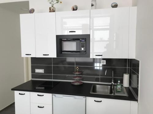 A kitchen or kitchenette at Viktor