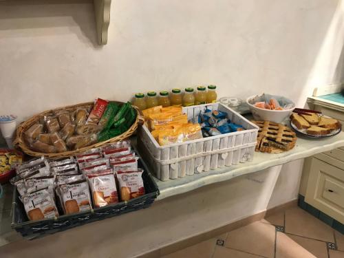 Jídlo v bed and breakfast nebo okolí