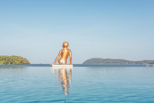 Landskap semula jadi dekat dengan resort