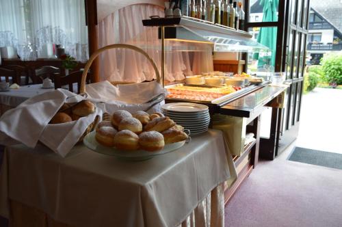 Mad på bed and breakfast-stedet eller i nærheden