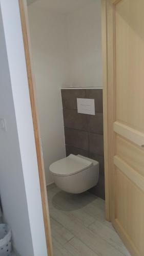 Ένα μπάνιο στο Chambre d'hôte l'Escale