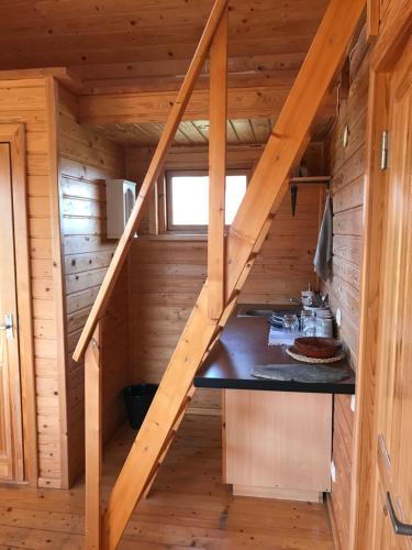 Dapur atau dapur kecil di Rožkalni