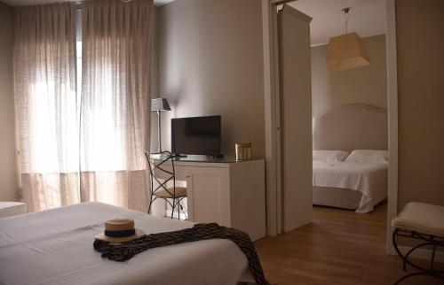 Hotel Rilにあるベッド