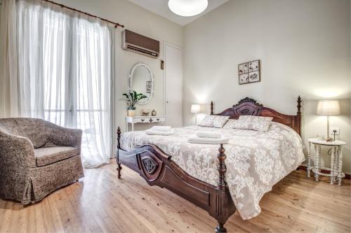 Кровать или кровати в номере Bella Venezia Residence