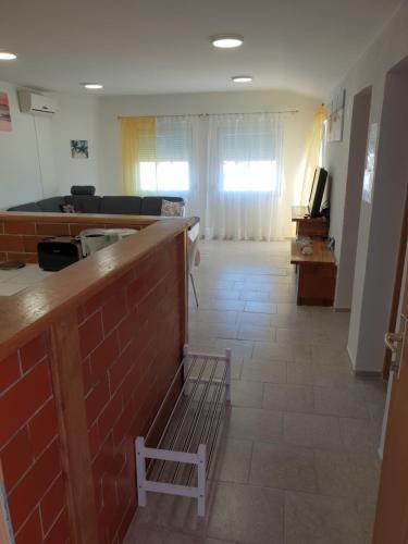Una televisión o centro de entretenimiento en apartma Jelka