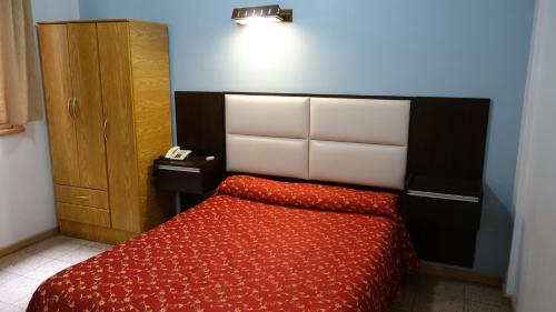 מיטה או מיטות בחדר ב-Hotel KEY´S