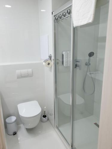 Bilik mandi di Apartmány Urban