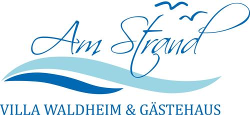a newstand villa walden kitchen and castaways logo at Villa Waldheim - WG 1 in Boltenhagen