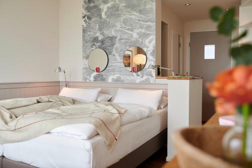 Zona de estar de Hotel Haus am Meer
