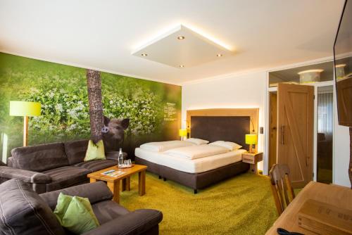 Posezení v ubytování Hotel Kleins Wiese