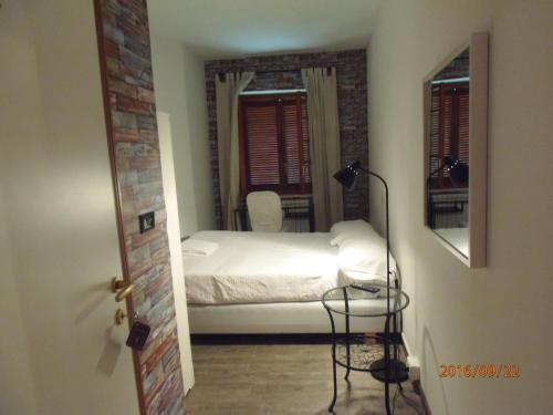 Katil atau katil-katil dalam bilik di B&B La Villa