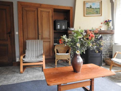Χώρος καθιστικού στο Ancien relais de la diligence