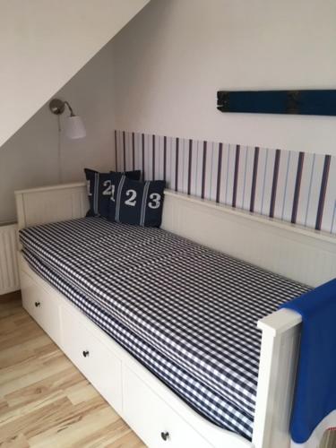 Postel nebo postele na pokoji v ubytování Apartament w kratkę