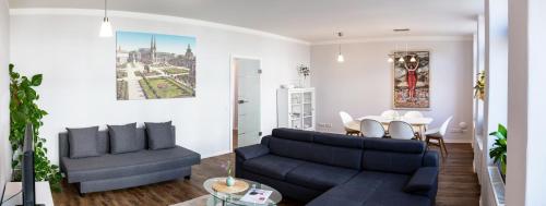 Χώρος καθιστικού στο DD Apartments
