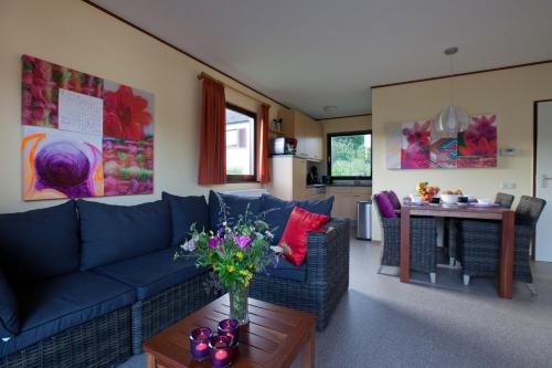 Χώρος καθιστικού στο UplandParcs Dumel - gemütliches Haus in zentrumsnähe