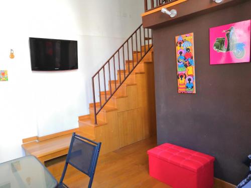 Μια τηλεόραση ή/και κέντρο ψυχαγωγίας στο Casa Celeste fronte mare