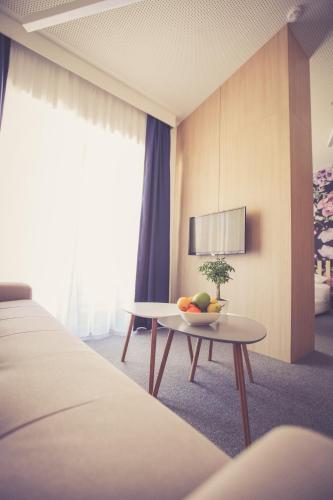 Ένα ή περισσότερα κρεβάτια σε δωμάτιο στο Luxury Apartments Taša