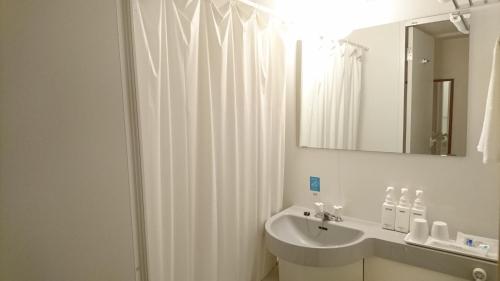 Koupelna v ubytování Kuretake-Inn Iwata