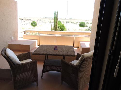 A seating area at HL 010 3 bedroom apartment on HDA Golf Resort