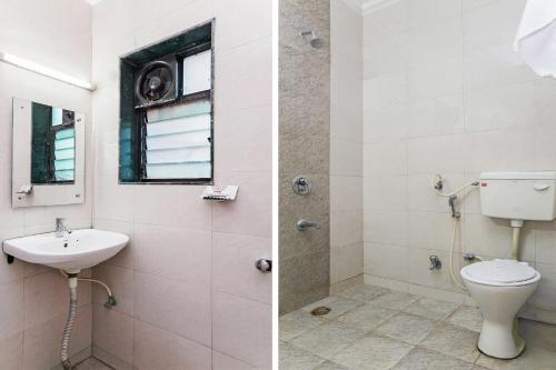 Koupelna v ubytování Hotel Rajdeep