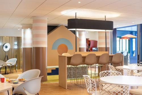 Aparthotel Adagio Val d'Europe près de Disneyland Parisにあるシーティングエリア