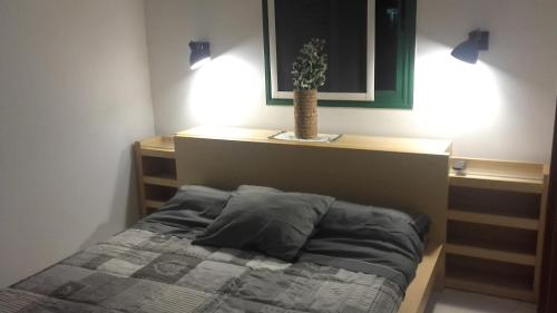 Postel nebo postele na pokoji v ubytování Canarian Havaii en Faluas