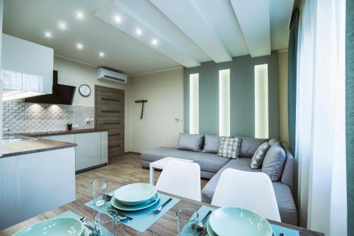 Гостиная зона в Premium Apartman