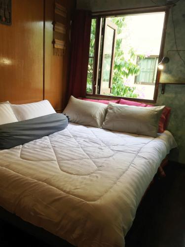 Katil atau katil-katil dalam bilik di Shanti Lodge