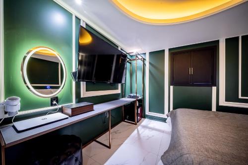 Katil atau katil-katil dalam bilik di THE GRAY HOTEL