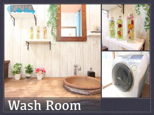 Vonios kambarys apgyvendinimo įstaigoje Osaka - House / Vacation STAY 3827