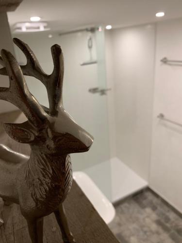 Et badeværelse på ferienapartment hahnenklee Apart 1