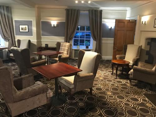 Χώρος καθιστικού στο Best Western Priory Hotel