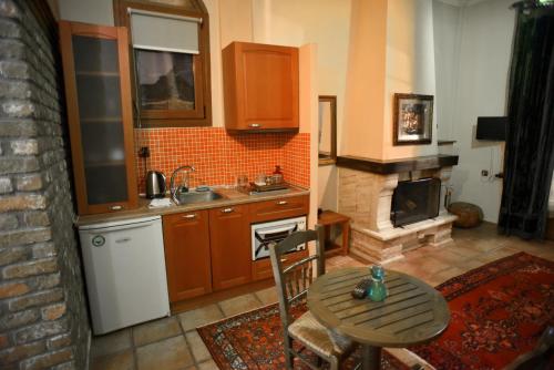 Cucina o angolo cottura di Santa Marina Guesthouse