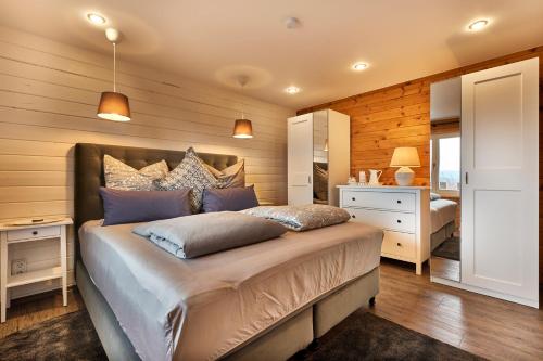 Un pat sau paturi într-o cameră la Place2be