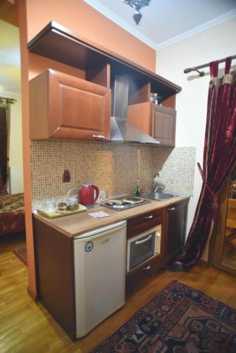 Cucina o angolo cottura di Santa Marina Guesthouse