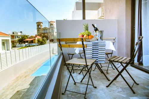 Μπαλκόνι ή βεράντα στο Gregory Comfort Hotel