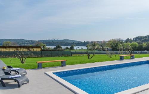 Πισίνα στο ή κοντά στο Sea View apartments with shared Pool