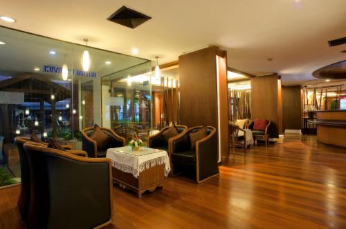 Posezení v ubytování Chiangmai Gate Hotel