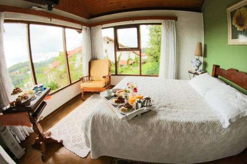 Katil atau katil-katil dalam bilik di Hotel Meissner Hof