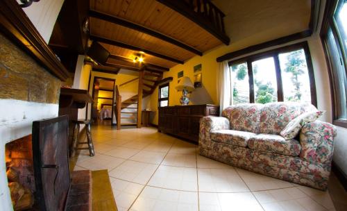 Ruang duduk di Hotel Meissner Hof