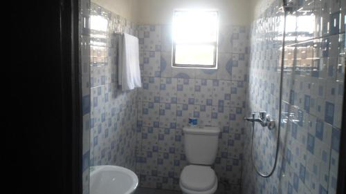 Ένα μπάνιο στο AIRPORT INN MOTEL