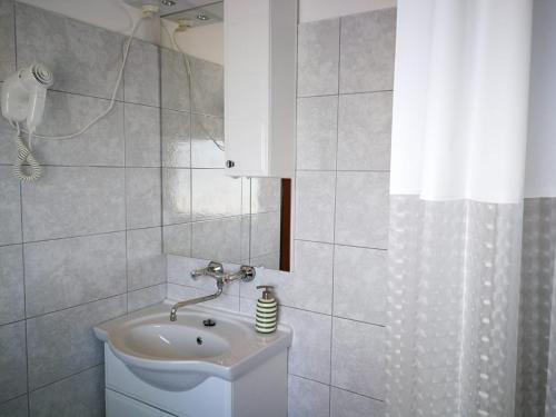 Koupelna v ubytování Apartman Marija Brajdic