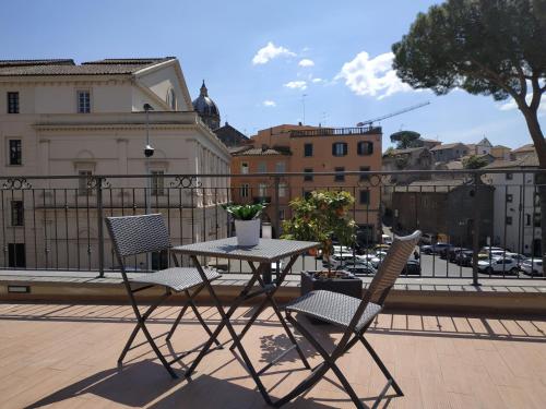 Μπαλκόνι ή βεράντα στο Palazzo Verdi Holiday Viterbo