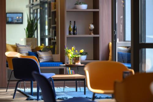 Posezení v ubytování Tulip Inn Antwerpen