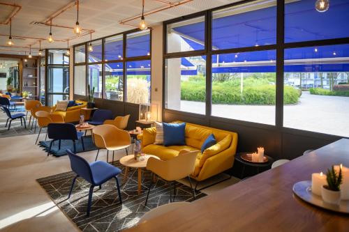 Posezení v ubytování Tulip Inn Antwerpen